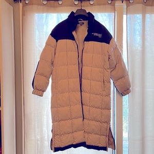 Missguided outerwear ankle length puffer coat.